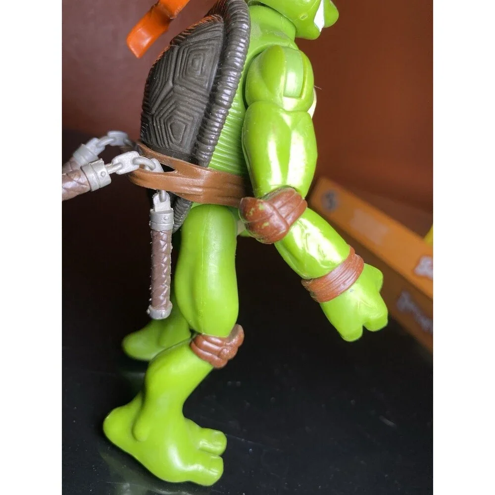 Vintage 2006 TMNT Michelangelo Action Figure Playmates Toys 5